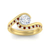 Load image into Gallery viewer, round-cut-swirl-ruby-wedding-band-set-in-yellow-gold-fdens7806rogrudrangle5-nl-yg_b9e64889-9185-4e41-a204-e00a656644f9.jpg?v=1759906372