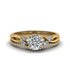 Load image into Gallery viewer, round-cut-twisted-diamond-bridal-set-in-14K-yellow-gold-FD8300RO-NL-YG.jpg