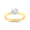 Load image into Gallery viewer, round-cut-two-tone-2-mm-comfort-fit-solitaire-ring-in-yellow-gold-fdens11590rorangle5-2.00mm-nl-yg?v=1757675973