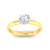 Load image into Gallery viewer, round-cut-two-tone-2.5-mm-comfort-fit-solitaire-ring-in-yellow-gold-fdens11590rorangle5-2.50mm-nl-yg?v=1757675973