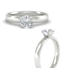 Load image into Gallery viewer, round-cut-two-tone-3-mm-comfort-fit-solitaire-ring-in-white-gold-fdens11590rorangle3-3.00mm-nl-wg?v=1757675973