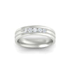Load image into Gallery viewer, round-diamond-5-stone-channel-set-mens-wedding-ring-in-white-gold-fdm1212angle5-nl-wg