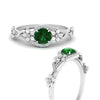 Load image into Gallery viewer, round-emerald-and-diamond-flower-engagement-ring-in-FD10057RORGEMGRANGLE3-NL-WG-GS