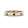 Load image into Gallery viewer, round-emerald-flush-eternity-wedding-band-in-rose-gold-FD10979ROGEMGR-NL-RG.jpg