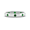 Load image into Gallery viewer, round-emerald-flush-eternity-wedding-band-in-white-gold-FD10979ROGEMGR-NL-WG.jpg