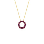 Load image into Gallery viewer, round-floating-chain-slide-pink-sapphire-Pendant-in-yellow-gold-fdpd11515gsadrpiangle1-nl-yg.jpg?v=1761646574