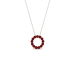 Load image into Gallery viewer, round-floating-chain-slide-ruby-Pendant-in-white-gold-fdpd11515grudrangle1-nl-wg.jpg?v=1761646574