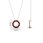 Load image into Gallery viewer, round-floating-chain-slide-ruby-Pendant-in-white-gold-fdpd11515grudrangle2-nl-wg-hw.jpg?v=1761646575