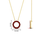 Load image into Gallery viewer, round-floating-chain-slide-ruby-Pendant-in-yellow-gold-fdpd11515grudrangle2-nl-yg-hw.jpg?v=1761646575