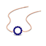 Load image into Gallery viewer, round-floating-chain-slide-sapphire-Pendant-in-rose-gold-fdpd11515gsabl-nl-rg.jpg?v=1761646575
