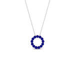 Load image into Gallery viewer, round-floating-chain-slide-sapphire-Pendant-in-white-gold-fdpd11515gsablangle1-nl-wg.jpg?v=1761646575