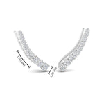 Load image into Gallery viewer, https://cdn.fascinatingdiamonds.com/FDEAR11040/round-graduated-diamond-ear-climber-in-white-gold-FDEAR11040ANGLE1-NL-WG.jpg