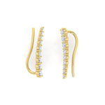 Load image into Gallery viewer, https://cdn.fascinatingdiamonds.com/FDEAR11040/round-graduated-diamond-ear-climber-in-yellow-gold-FDEAR11040ANGLE1-NL-YG.jpg
