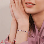 Load image into Gallery viewer, round-half-carat-diamond-bar-chain-wrist-stack-bracelet-white-gold--FDBRC10587RO-0.50-CT.jpg?v=1774330597