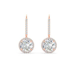 Load image into Gallery viewer, round-halo-3-carat-diamond-drop-earrings-in-rose-gold-FDEAR11235RO-3.00-CT-NL-RG.jpg