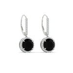 Load image into Gallery viewer, round-halo-3-carat-diamond-drop-earrings-with-black-onyx-in-white-gold-FDEAR11235ROGBLACK-3.00-CT-NL-WG.jpg