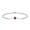 Load image into Gallery viewer, round-halo-chain-ruby-bracelet-in-FDBRC9637GRUDRANGLE2-NL-WG