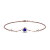 Load image into Gallery viewer, round-halo-chain-sapphire-bracelet-in-FDBRC9637GSABLANGLE2-NL-RG