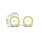 Load image into Gallery viewer, round-halo-earring-jackets-for-3-carat-stud-earring-in-yellow-gold-fdear11505angle2-3.00ct-nl-yg-hw.jpg?v=1762430780