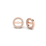 Load image into Gallery viewer, round-halo-earring-jackets-for-stud-earring-in-rose-gold-fd-ear11505angle1-nl-rg.jpg?v=1762430234