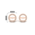 Load image into Gallery viewer, round-halo-earring-jackets-for-stud-earring-in-rose-gold-fd-ear11505angle1-nl-rg.jpg