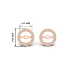 Load image into Gallery viewer, round-halo-earring-jackets-for-stud-earring-in-rose-gold-fd-ear11505angle2-nl-rg_a11c5e37-ecdc-4092-85ee-6c57d02532a1.jpg?v=1762430234