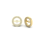 Load image into Gallery viewer, round-halo-earring-jackets-for-stud-earring-in-yellow-gold-fd-ear11505angle1-nl-yg.jpg?v=1762430234