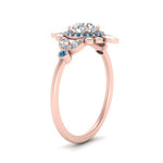 Load image into Gallery viewer, round-halo-floral-blue-topaz-engagement-ring-in-rose-gold-FD9822RORGICBLTOANGLE2-NL-RG?v=1755852218