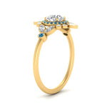 Load image into Gallery viewer, round-halo-floral-blue-topaz-engagement-ring-in-yellow-gold-FD9822RORGICBLTOANGLE2-NL-YG?v=1755852218
