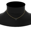 Load image into Gallery viewer, round-open-circle-1-carat-black-diamond-pendant-in-FDPD11271GBLACK-1.00CT-NL-YG
