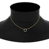 Load image into Gallery viewer, round-open-circle-1-carat-diamond-pendant-in-FDPD11271-1.00CT-NL-YG