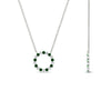 Load image into Gallery viewer, round-open-circle-1-carat-emerald-pendant-in-FDPD11271GEMGR-1.00CT-NL-WG