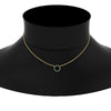 Load image into Gallery viewer, round-open-circle-1-carat-emerald-pendant-in-FDPD11271GEMGR-1.00CT-NL-YG