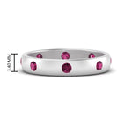 Load image into Gallery viewer, round-pink-sapphire-flush-eternity-wedding-band-in-white-gold-FD10979ROGSADRPI-NL-WG.jpg