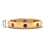 Load image into Gallery viewer, round-pink-sapphire-flush-eternity-wedding-band-in-yellow-gold-FD10979ROGSADRPI-NL-YG.jpg