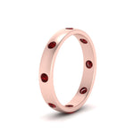 Load image into Gallery viewer, round-ruby-flush-eternity-wedding-band-in-rose-gold-FD10979ROGRUDR-NL-RG.jpg