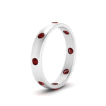 Load image into Gallery viewer, round-ruby-flush-eternity-wedding-band-in-white-gold-FD10979ROGRUDR-NL-WG.jpg