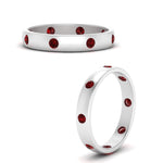 Load image into Gallery viewer, round-ruby-flush-eternity-wedding-band-in-white-gold-FD10979ROGRUDR-NL-WG.jpg