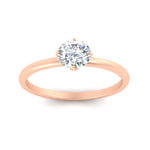 Load image into Gallery viewer, Tulip Round Solitaire Engagement Ring