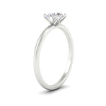 Load image into Gallery viewer, Tulip Round Solitaire Engagement Ring
