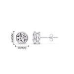 Load image into Gallery viewer, round-stud-bezel-set-one-carat-earring-in-platinum-FDEAR10516ROANGLE2-1.00-CT-NL-WG-HW.jpg?v=1768907354