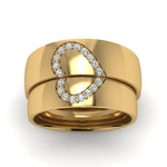Load image into Gallery viewer, round-white diamond-wedding-band-with-white-diamond-in-14K-yellow-gold-FD1144B-NL-YG.jpg