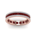 Load image into Gallery viewer, ruby-and-diamond-vintage-band-in-rose-gold-FDEWB8403BGRUDR-NL-RG