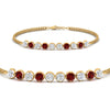 Load image into Gallery viewer, Dual Chain Round Diamond Bar Bracelet
