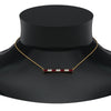 Load image into Gallery viewer, ruby-baguette-bar-diamond-necklace-in-FD-PD86790GRUDR-NL-YG