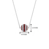 Load image into Gallery viewer, ruby-ball-pendant-0.70-ct-in-FDPD8433GRUDR-NL-WG