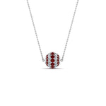Load image into Gallery viewer, ruby-ball-pendant-0.70-ct-in-FDPD8433GRUDR-NL-WG