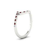 Load image into Gallery viewer, ruby-curved-swirl-wedding-band-in-white-gold-fdens7806robgrudrangle2-nl-wg.jpg?v=1759992439