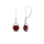 Load image into Gallery viewer, Solitaire Drop Earrings