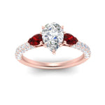Load image into Gallery viewer, ruby-pear-accented-3-row-pear-shaped-engagement-ring-in-rose-gold-FD9982PERGRUDRANGLE3-NL-RG
